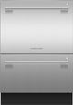Fisher & Paykel Series 11 24" Stainless Steel Double DishDrawer™ Dishwasher-0