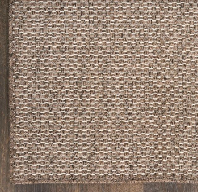 Nourison Home™ Tulum TLM03 Brown 5'x7' Style 4 Area Rug-1