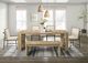 Furniture of America® Edenbridge 7-Piece Oak Dining Table Set-0