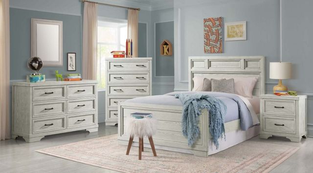 Westwood Design Foundry Dove White Youth Nightstand-1