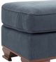Decor-Rest® Furniture LTD Customizable 6933 Ottoman with Wood Base-1