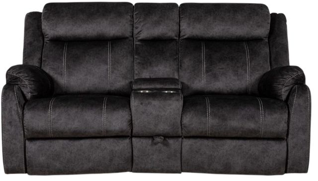 Global Furniture USA 2-Piece Domino Granite Manual Reclining Living Room Set-3