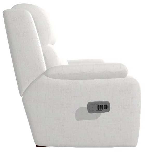 La-Z-Boy® Dorian Cream Power Rocking Recliner with Headrest-3