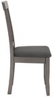 Signature Design by Ashley® Shullden Gray Upholstered Dining Side Chair-3