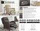 Parker House® Vermont Slate Noire Manual Pushback Recliner-3