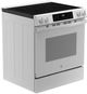 GE® 600 Series 30" White Slide-In Electric Range-2