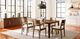 Bassett® Furniture BenchMade Origins Dandridge Sable 36" Rectangle Dining Table with Two Leaf-2