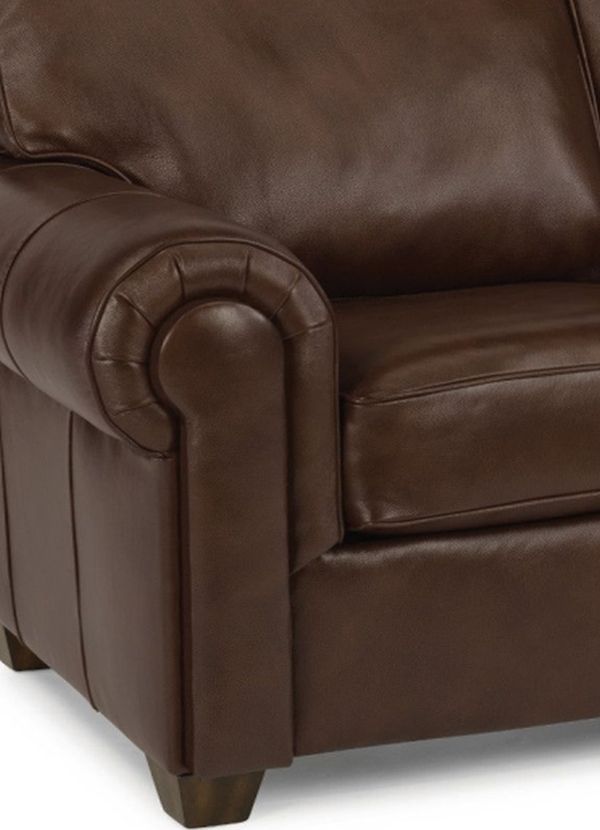 Flexsteel® Carson Dark Brown Sofa-1