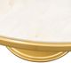 Michael Amini® Scotts Square Light Champagne Round Dining Table-3