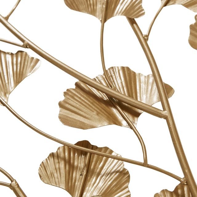 Olliix by Martha Stewart Clio 2-Piece Gold Foil Ginkgo Leaf Set-3