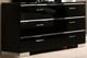 Furniture of America® Erlach 5-Piece Black/Chrome Queen Panel Bed Set-3
