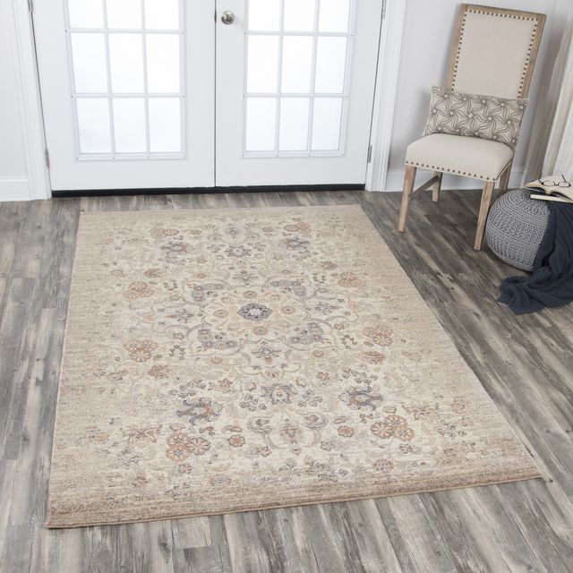 Rizzy Home Gossamer Beige 8' x 10' Rug-3