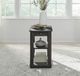 Liberty Furniture Wallace Aged Oak Chairside Table-1
