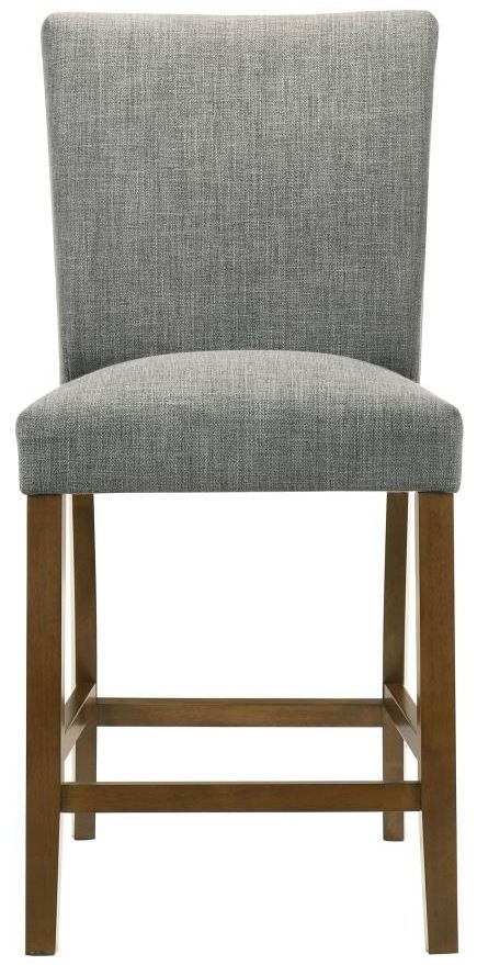 Coaster® Paxton 2-Piece Brown/Gray Upholstered Counter Dining Side Chair-3