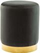 TOV Furniture Pri Grey Velvet Ottoman-0