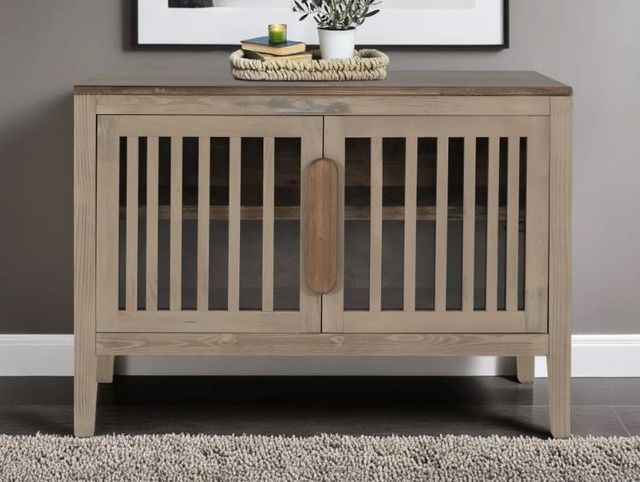 International Furniture Direct Autumn Beige/Warm Brown Console-1