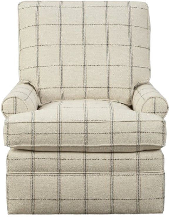 Craftmaster® Customizable Soft Haven Accent Swivel Chair-4