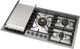 Ilve Nostalgie II 36” Stainless Steel Gas Cooktop with 5 Black Brass Burners and Griddle-2