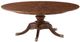 Theodore Alexander Althorp Living History Brown Patent Jupe Dining Table-0