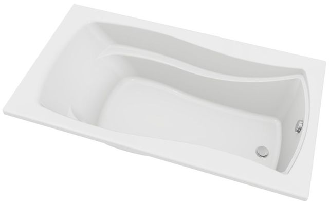 KOHLER® Mariposa® White 60" x 36" Drop-In Bath with-1