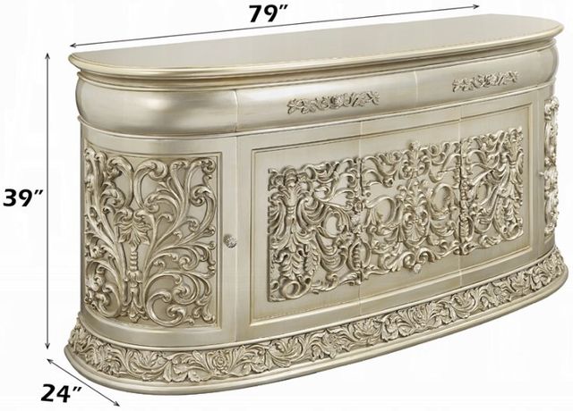 ACME Furniture Sorina Antique Gold Server-3