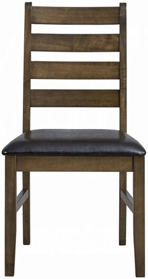 ACME Furniture Damica 2-Piece Walnut Side Chair Set-3