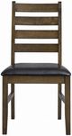 ACME Furniture Damica 2-Piece Walnut Side Chair Set-3