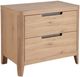 Universal Explore Home™ New Modern Organic Natural Oak Walker Nightstand-0