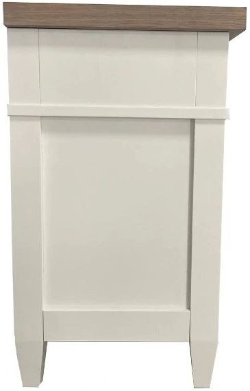 Parker House® Americana Modern Cotton Nightstand with Charging Station-2