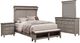 Liberty Furniture Ivy Hollow 4-Piece Dusty Taupe/Weathered Linen Queen Mantle Storage Bedroom Set-0