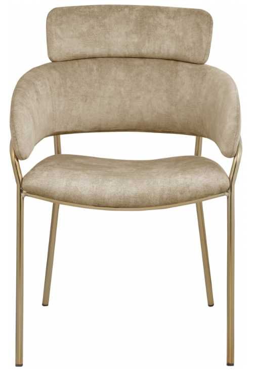 Meridian Furniture Yara Beige Dining Chair-1