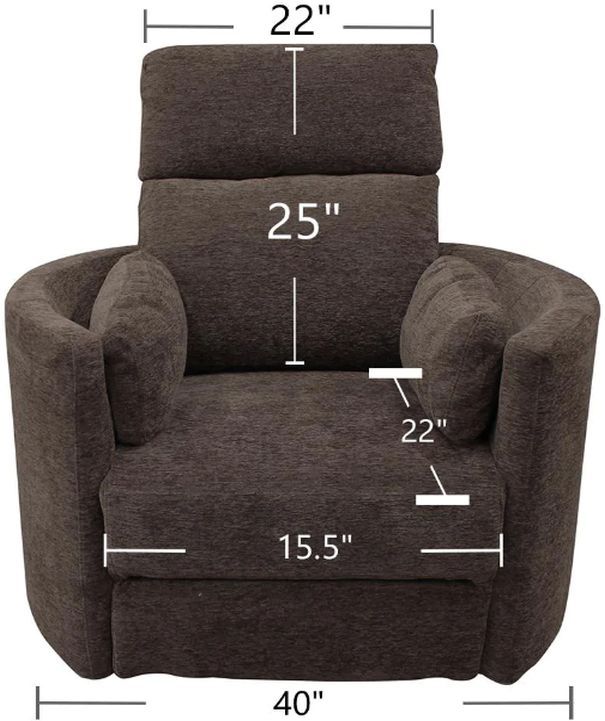 Parker House® Radius Krypton Power Swivel Glider Recliner-3