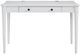 Bernards Citrus Heights White 48" Writing Desk-1