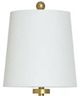 StyleCraft Gold Glass Buffet Lamp-2
