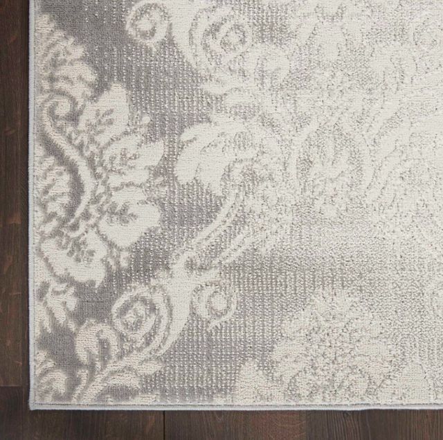 Nourison Home™ Elation Ivory Gray 5'x7' Style 5 Area Rug-2