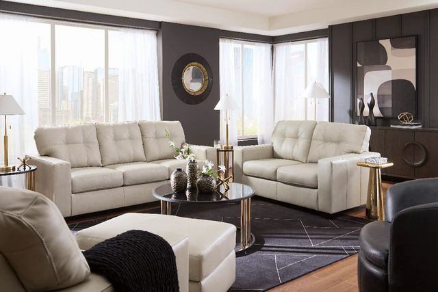 Signature Design by Ashley® Santorine Bone Loveseat-4