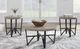 Signature Design by Ashley® Deanlee 3-Piece Grayish Brown/Black Living Room Table Set-4