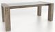 Canadel Customizable Loft Glass Top Rectangular Table with Thick Wooden Legs-0