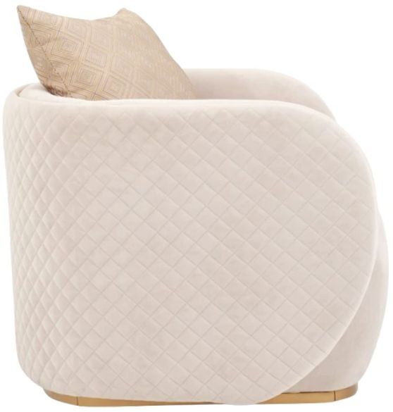 Michael Amini® Ariana Beige Chair-3