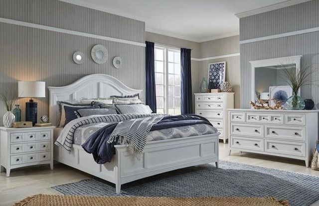 Magnussen Home® Heron Cove Chalk White/Dovetail Gray Chest-1