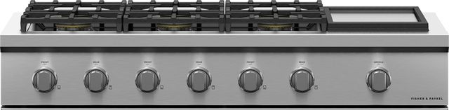 Fisher & Paykel Series 9 48" Stainless Steel Liquid Propane Rangetop-1