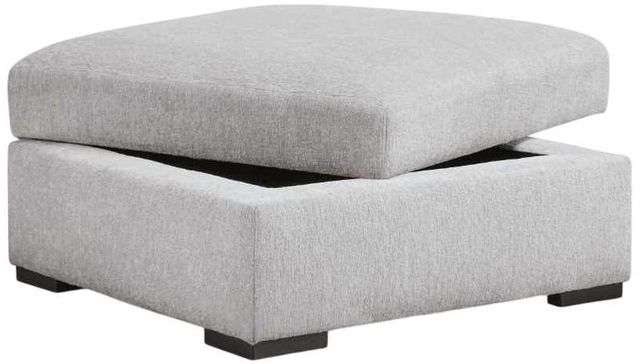 Benchcraft® Gabyleigh Nickel Storage Ottoman-2