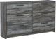 Signature Design by Ashley® Baystorm 4-Piece Gray Full Panel Headboard Bedroom Set-2