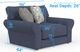 Jackson Furniture Cape May Denim Chair and a Half-5