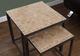 Monarch Specialties Inc. 2-Piece Terracotta Brown Nesting Table Set-1