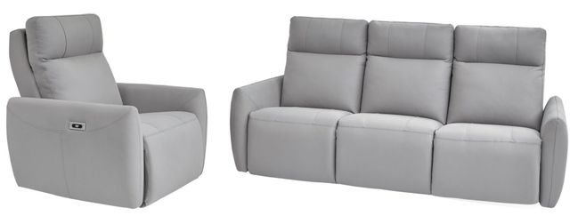 Elran Freya Off-White Swivel Recliner Chair-1