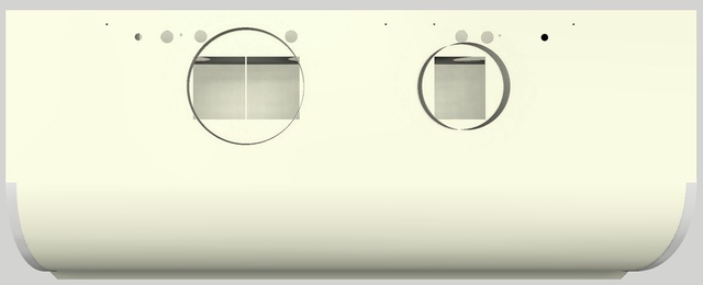 Vent-A-Hood® 48" Biscuit Under Cabinet Range Hood-3
