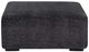 Franklin™ Portland Frenzy Graphite Square Ottoman-2