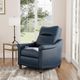 Flexsteel® Elizabeth Sea Power Recliner with Power Headrest-1