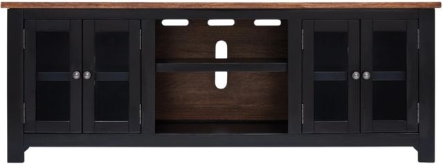 Signature Design by Ashley® Wildenauer Black/Brown TV Stand-1